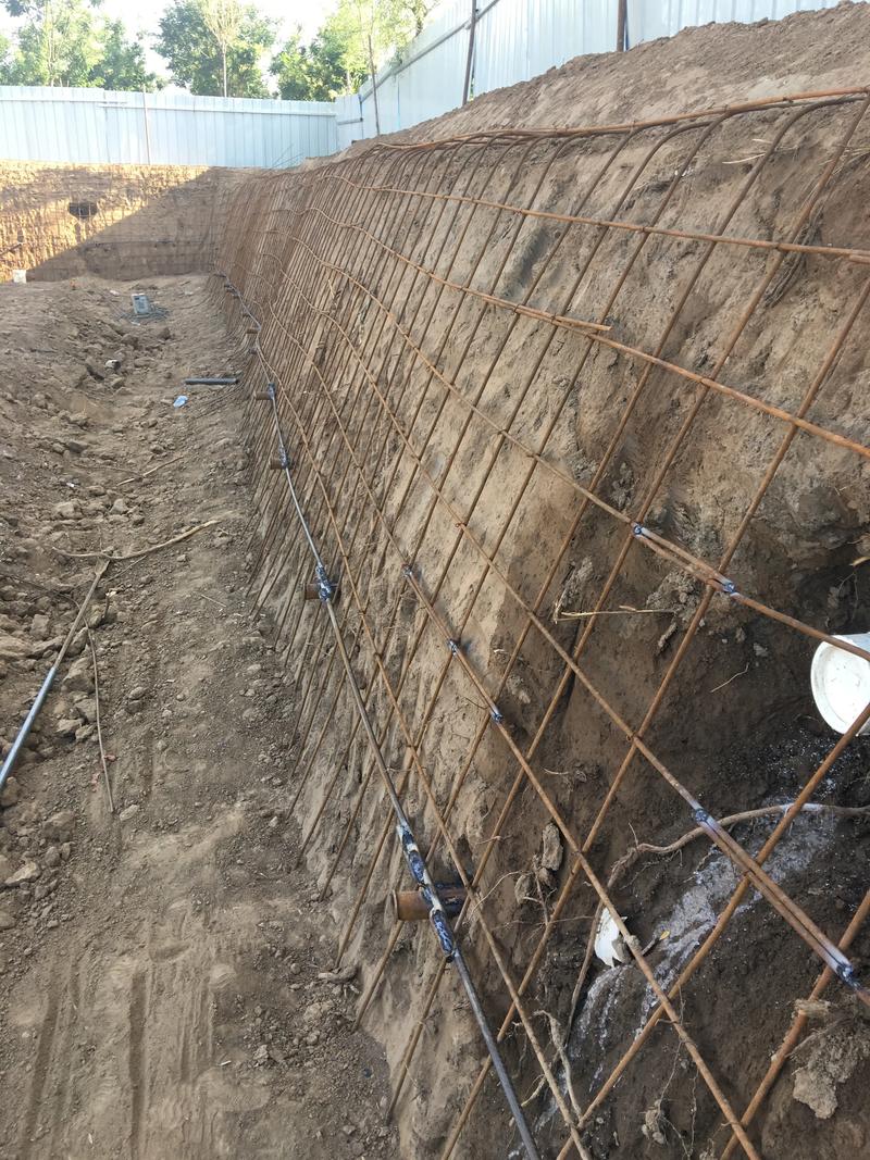 临沂蒙阴县边坡加固